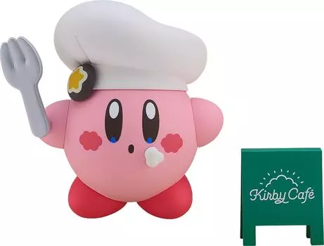 Nendoroid Kirby Cafe Kirby Kirby Cafe пластиковый магнит окрашенная подвижная фигурка Ver. Немасштабируемый и