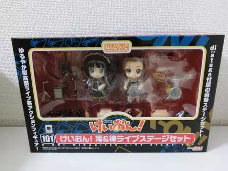 Nendoroid Mio Ritsu Live Stage Set Wonder Festival 2010 Ограниченный тираж K-ON! & [Зима]