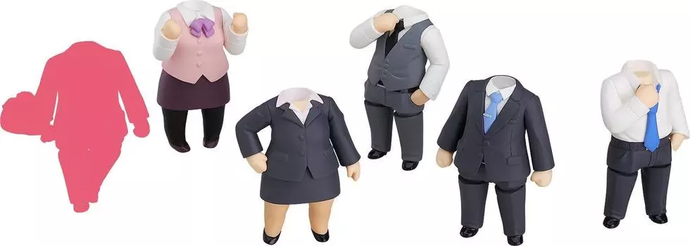 Nendoroid More Customized Suit Non-Scale PVC Painted Trading Figure Box of 6