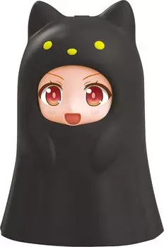 Nendoroid More Kigurumi Face Parts Case Ghost Cat [Black]