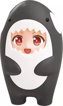 Nendoroid More Kigurumi Face Parts Case Killer Whale Plastic Painted Complete Parts Case G16236 Non-Scale