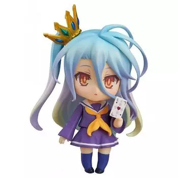 Nendoroid No Game No Life Белая немасштабированная окрашенная подвижная фигурка из ABS и ПВХ