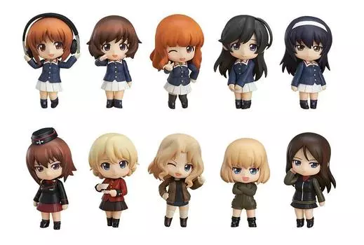 Нендороид Petit Girls Panzer окрашенные подвижные торговые фигурки КОРОБКА & (Немасштабируемый АБС и ПВХ 12)