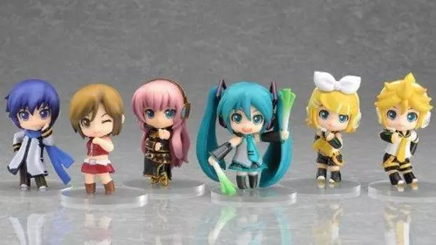 Nendoroid Petit Vocaloid Series 01 BOX Circle K Thanks Limited Display Stage Set