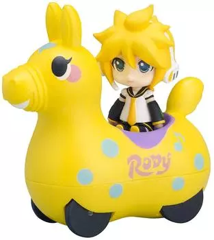 Nendoroid Plus Hatsune Miku x CuteRody Pullback Car Kagamine Len CuteRody PVC Painted Complete Figure Gekisou! & (Лимон) Немасштабируемый
