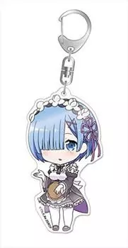 Nendoroid Plus Life in Another Rem Big Acrylic Keychain ReZERO -Starting World-