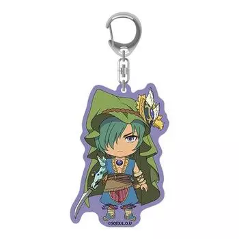 Nendoroid Plus Seiken Densetsu Legend of Mana The Teardrop Crystal Acrylic Keychain Ruri