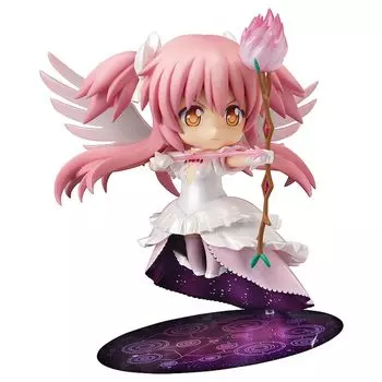 Nendoroid Puella Magi Madoka Magica Ultimate Madoka Пластиковая окрашенная подвижная фигурка Перепродажа Немасштабная