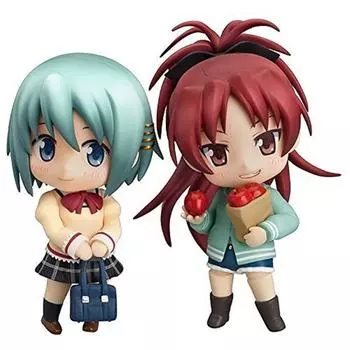 Nendoroid Sayaka Miki Uniform Kyoko Sakura Private Wear Set Festival 2014 GOOD SMILE ONLINE SHOP Ver. & Ver. (Wonder [Summer], limited)