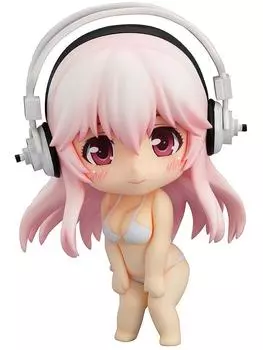 Nendoroid SoniAni Super Sonico Work Set Немасштабная подвижная фигурка из ABS и ATBC-PVC, окрашенная