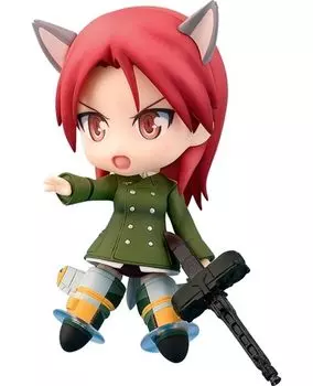 Nendoroid Strike Witches 2 Мина Дитлинде Вильке окрашенная подвижная фигурка немасштабная ABS&PVC
