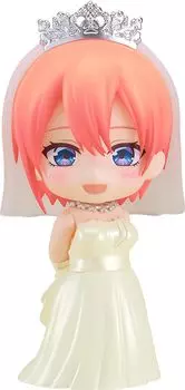Nendoroid The Quintessential Quintuplets Ichika Nakano Свадебное платье Ver. Немасштабная подвижная фигурка, раскрашенная пластиком