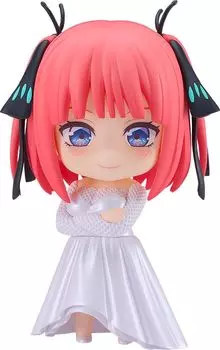 Nendoroid The Quintessential Quintuplets Нино Накано Свадебное платье Пластиковая окрашенная подвижная фигурка Ver. Немасштабируемый