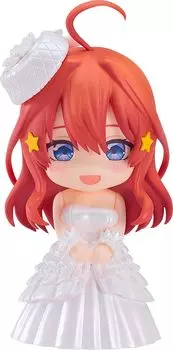 Nendoroid The Quintessential Quintuplets Satsuki Nakano Свадебное платье Пластиковая окрашенная подвижная фигурка Ver. Немасштабируемый