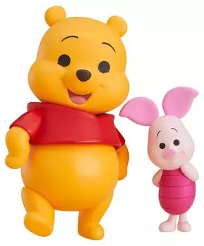Nendoroid Винни-Пух Винни-Пух Пятачок Набор окрашенная подвижная фигурка и немасштабируемый ABS&PVC