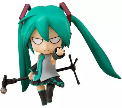 Nendoroid Weekly First Хацунэ Мику нарисована подвижно (немасштабная фигурка из АБС и ПВХ) зелёный