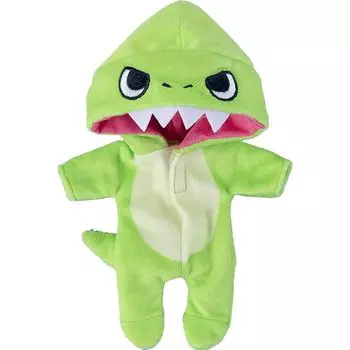 Нендороидная кукла кигуруми в пижаме динозавр