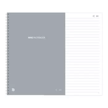 Neo compatible N notebook ring type A5 horizontal ruled line 152P ring notebook ring smartpen(write digital) [N notebook] NDO-DN233