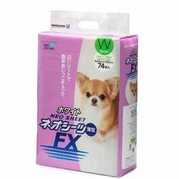 Neo Rulife Neo Sheets FX White Pet Sheets Thin Wide 74 Pieces Single Item белый