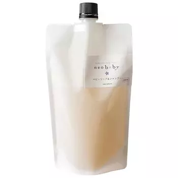 neobaby Neo Baby Детское мыло-шампунь с конским маслом Органическое увлажняющее мыло Neo Natural 300 мл Сменный блок 1 бутылка [детский шампунь] и без добавок