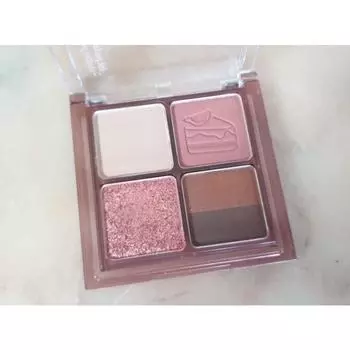 Необходимая весовая палитра! Маленькая, но полезная палетка теней для век, 06 фирменное меню без звука, 1 шт.