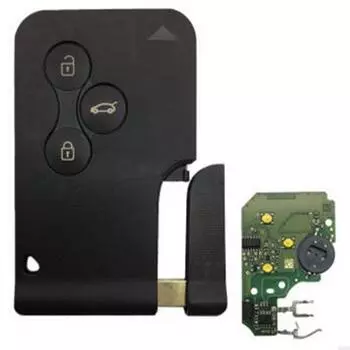 Необработанный автомобильный дистанционный ключ 433 МГц чип подходит для Renault