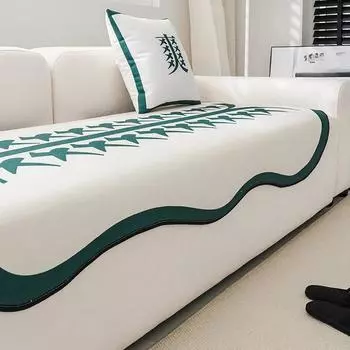 Необычная подушка для дивана Four Seasons, универсальная синельная нескользящая форма, прямой ряд, чехол для дивана, ткань 70*70cm