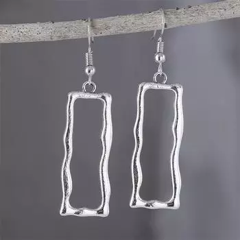 Необычные серьги-кольца с блестящими цирконами, посеребренные серьги для свадьбы, праздника, вечеринки, декор для женщин и девочек, подарок, 1 пара белый