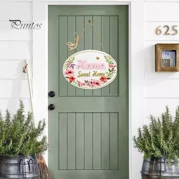 Необычные устойчивые к выцветанию деревянные поделки, приветственный кулон, приветственный знак, дверной подвесной кулон, праздничная поставка