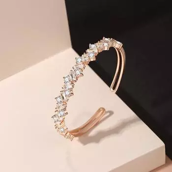 Необычный браслет Gypsy Star, женский, легкий, роскошный, темпераментный, сверкающий, циркониевый, изысканный браслет, ювелирные изделия