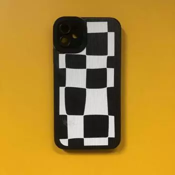Необычный чехол для телефона с шахматной доской для Iphone 11 14 Pro Max 13 Mini 12, противоударный чехол-бампер для Iphone Xr Xs X 7 8 Plus Se2 6s iphone 6s 6