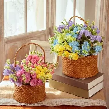 Необычный имитационный цветок, легкий в уходе, не выцветающий декор для обеденного стола