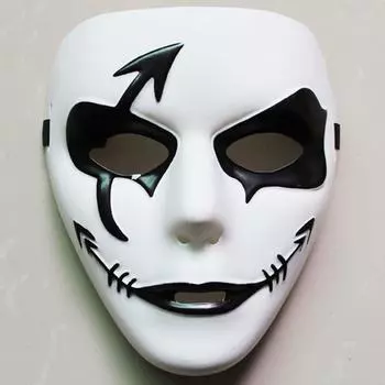 Необычный модный стиль танцор анонимная вечеринка театр хип-хоп классическая маска Хэллоуин маскарад реквизит One size