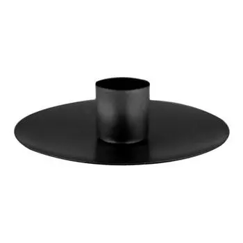 Необычный подсвечник, эстетичный, нержавеющий, гальваника S чёрный