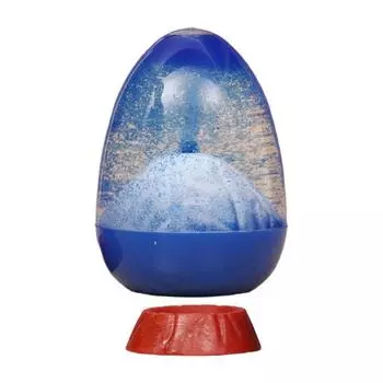 Необычный таймер «Песочные часы» Красочный в форме яйца Художественный белый