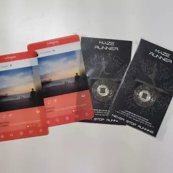 Неофициальная закладка для товаров «Бегущий в лабиринте» Ньют Томас