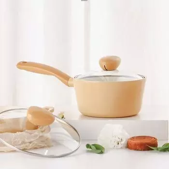 NEOFLAM FLAN Индукционная кастрюля и кастрюля (18см) со стеклянной крышкой можно мыть в посудомоечной машине без PFOA 18cm