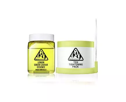 Neogen Code Nine Lemon Green Caviar Essence & Tox Tighten Pack Kit 25 листов 250 мл