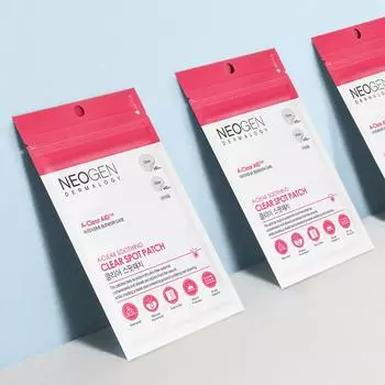 [Neogen Dermalogy] A-CLEAR Успокаивающие точечные патчи, 24 шт. / 1 упаковка