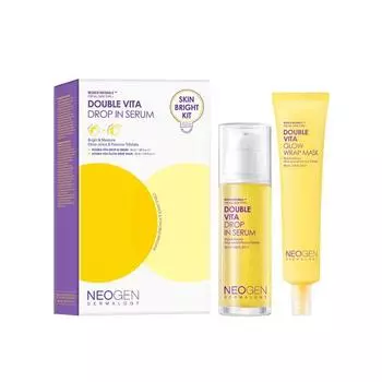 [Neogen Dermalogy] Double Vita Drop in Serum Skin Bright Kit 50 мл + 40 мл
