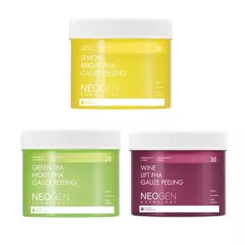 [Neogen Dermalogy] PHA Guaze Peeling 190 мл / 30 подушечек