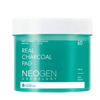 Neogen Dermalogy Real Charcoal Pad 150 мл