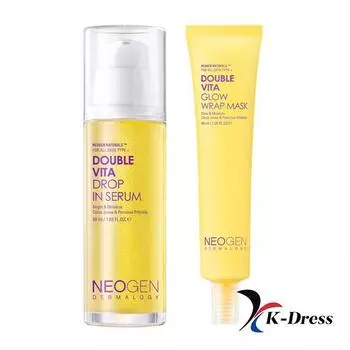 NEOGEN Double Vita Сыворотка + маска-обертывание 1 PCS