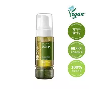 NEOGEN Очищающая пенка Real Fresh с зеленым чаем 160 г