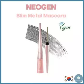 [NEOGEN] Тонкая металлическая тушь для ресниц 6 мл + сменный блок 6 мл