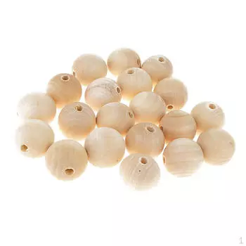 Неокрашенные Бусины-проставки для шариков 20шт 18/20/30мм , 30мм, 14ММ