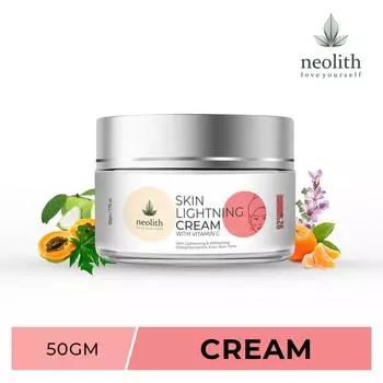Neolith Skin Lightening Cream Дневной крем с витамином С || Питание кожи, осветление || Без парабенов, силиконов, красителей, минерального масла || 50 г 50 GM белый