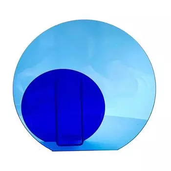 Neon Acrylic Vase Easy To Keep Clean Fashionable Geometric Acrylic Floral Vase for Home Decoration Major and Minor Circle