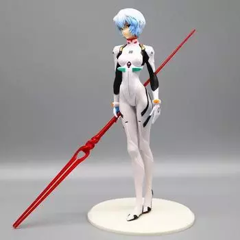 NEON GENESIS EVANGELION Аниме Фигурка Аянами Рей с длинными волосами Ver Фигурка Коллекционная модель игрушки