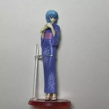 Neon Genesis Evangelion Аянами Рей Юката Кимоно Фиолетовая Фигура